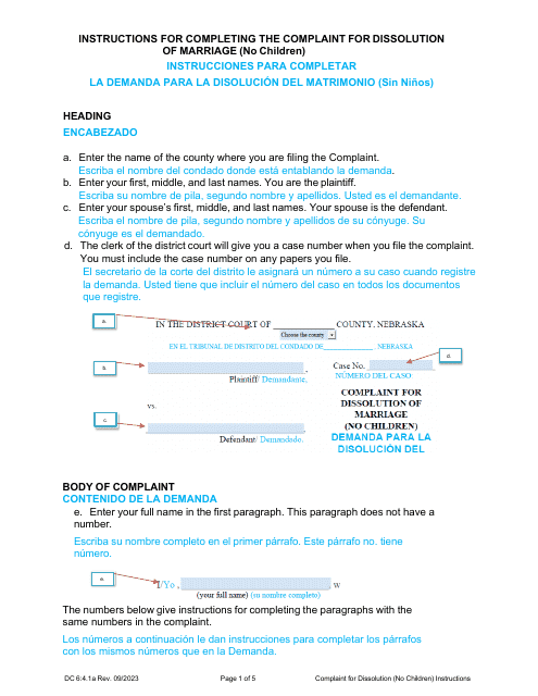 Form DC6:4.1  Printable Pdf