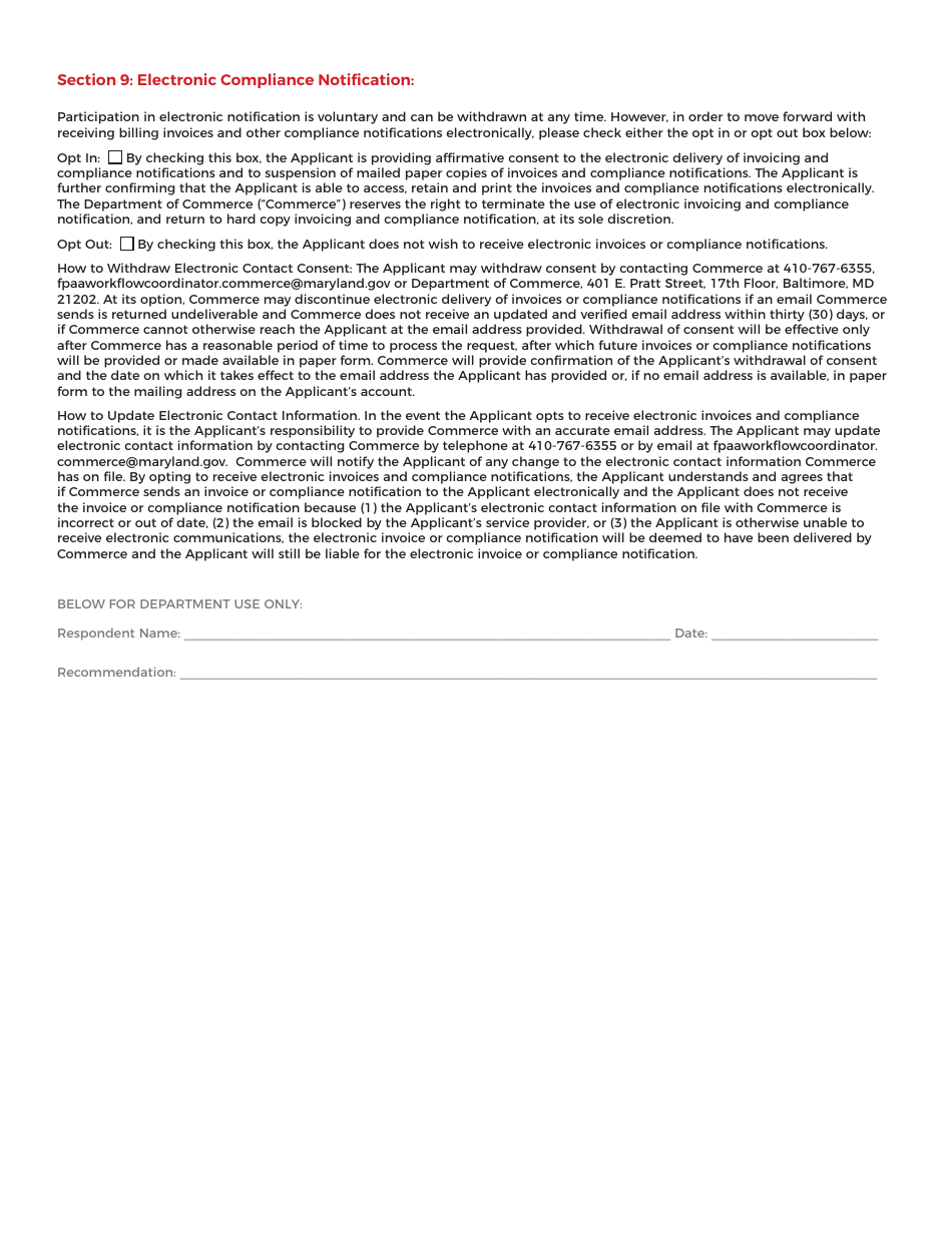 Maryland Manufacturing 4.0 (M4) Program Application - Maryland, Page 14