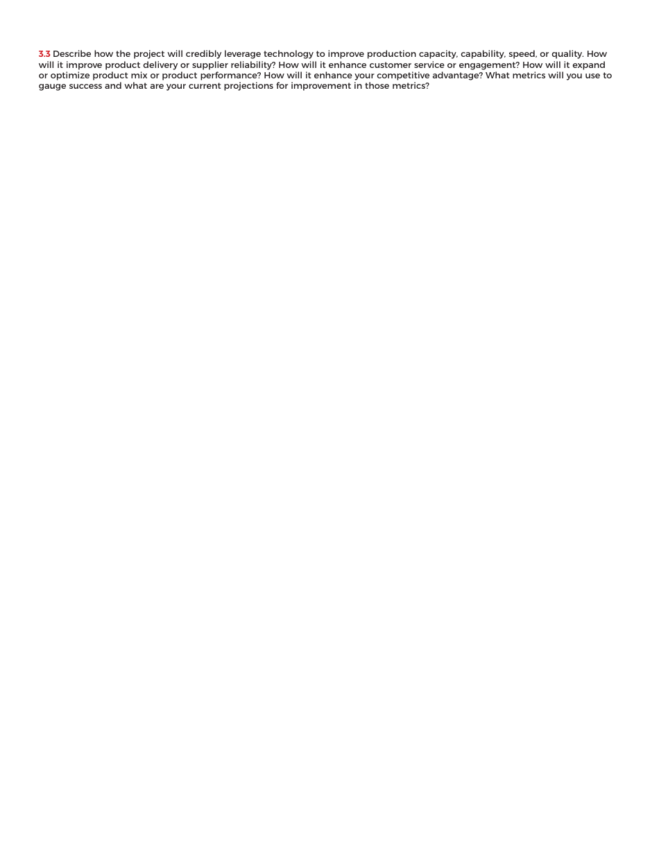 Maryland Manufacturing 4.0 (M4) Program Application - Maryland, Page 6