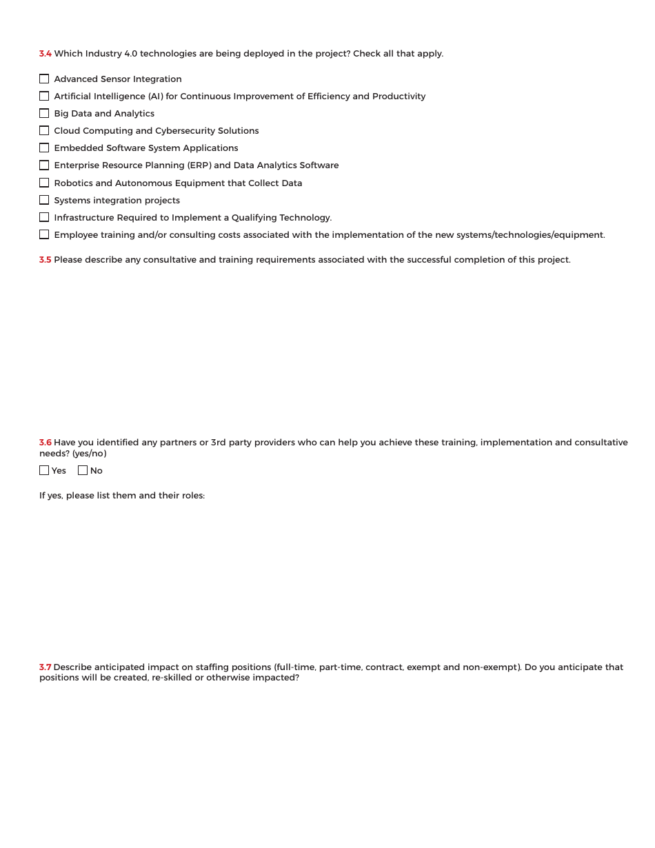 Maryland Manufacturing 4.0 (M4) Program Application - Maryland, Page 7