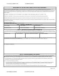 DAF Form 4433 Department of the Air Force Mobile Device User Agreement