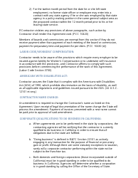 Form CCC1005 Contractor Certification Clause - California, Page 4