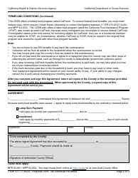 Form CFAP377.7T Overissuance Repayment Agreement Transition Notice - CalFresh/California Food Assistance Program (Cfap) - California, Page 2