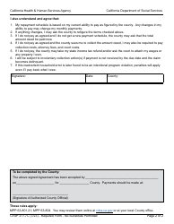 Form CFAP377.7C State CalFresh Repayment Agreement for Inadvertent Household Errors (Ihe) - California Food Assistance Program (Cfap) - California, Page 2
