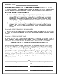 Asolicitud Para Terapia De Duelo - Kansas (Spanish), Page 2
