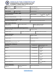 Interdepartmental Service Agreement (Isa) Form - Massachusetts, Page 5