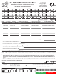 Deferral Acceleration for Retirement (Dar) Form for the 457 Plan - New York City, Page 2