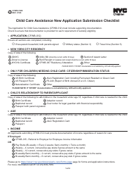 Form CFWB-012 Application for Child Care Assistance - New York, Page 13