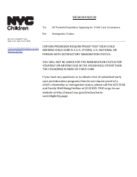 Form CFWB-012 Application for Child Care Assistance - New York, Page 16
