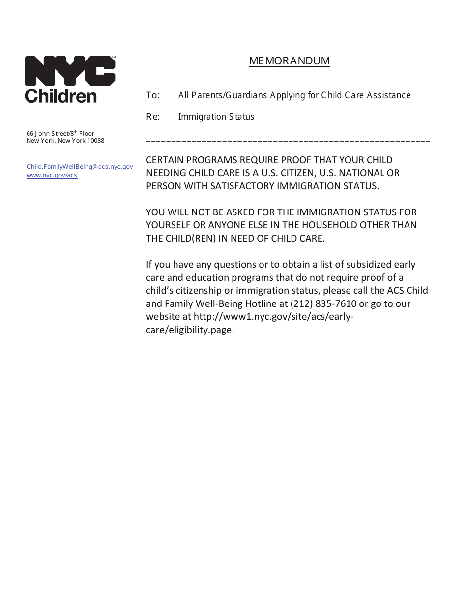 Form CFWB-012 Application for Child Care Assistance - New York, Page 16