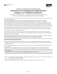Form CFWB-012 Application for Child Care Assistance - New York, Page 8
