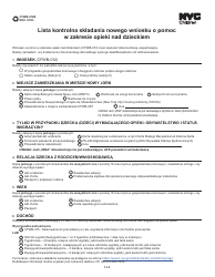 Form CFWB-012 Application for Child Care Assistance - New York (Polish), Page 13