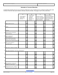Arizona Form 309 (ADOR10136) Credit for Taxes Paid to Another State or Country for Forms 140, 140nr, 140py and 140x - Arizona, Page 2