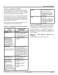 Arizona Form 285-PMC (ADOR11375) Residential Rental Property Disclosure/Authorization Form - Arizona, Page 3