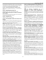 Instructions for Form 140PY-SBI, ADOR11407 Small Business Income Tax Return (Part-Year Residents) - Arizona, Page 11