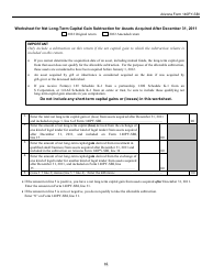 Instructions for Form 140PY-SBI, ADOR11407 Small Business Income Tax Return (Part-Year Residents) - Arizona, Page 16