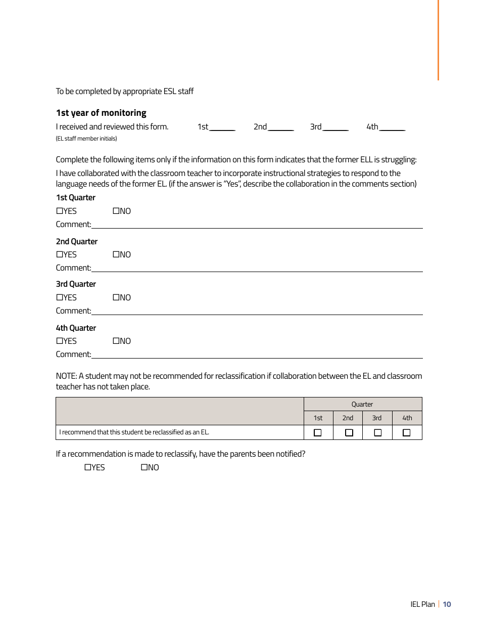 Individual El Plan (Iel Plan) - Wyoming, Page 10