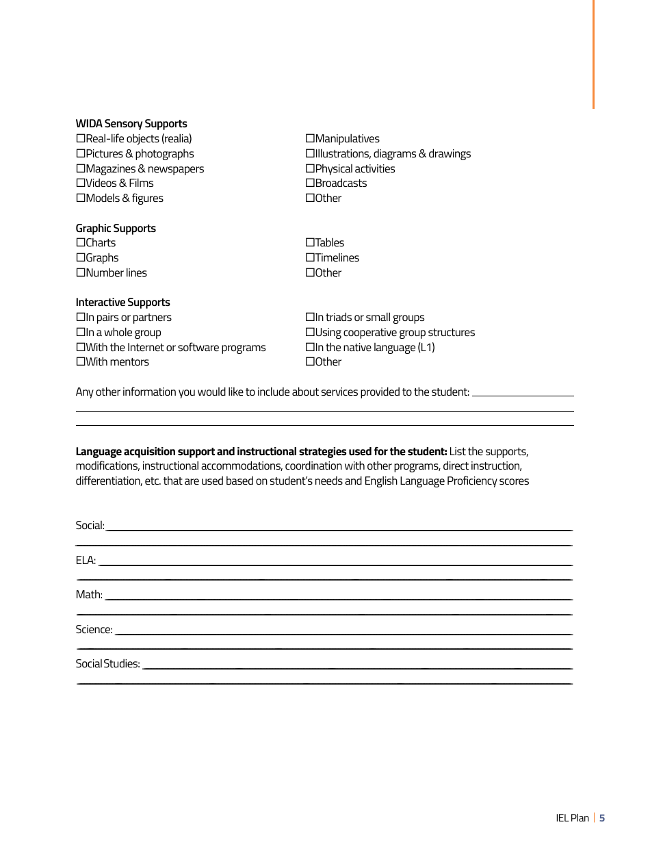 Individual El Plan (Iel Plan) - Wyoming, Page 5
