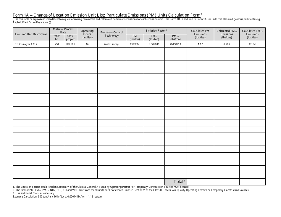 Change of Location Approval Request for Temporary Construction Sources - Hot Mix Asphalt Plants / Concrete Batch Plants / Sand  Gravel Processing Plants - Nevada, Page 5