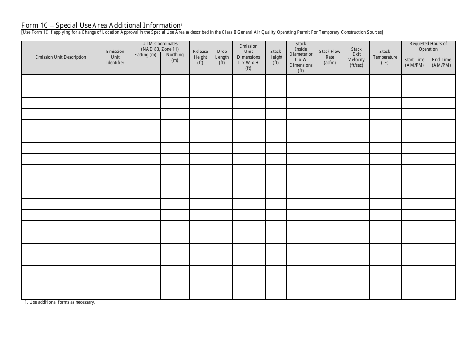 Change of Location Approval Request for Temporary Construction Sources - Hot Mix Asphalt Plants / Concrete Batch Plants / Sand  Gravel Processing Plants - Nevada, Page 7
