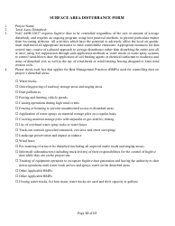 Class II General Air Quality Operating Permit for Concrete Batch Plants Application Form - Nevada, Page 12