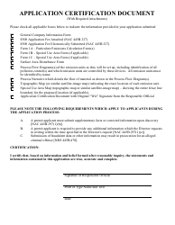 Class II General Air Quality Operating Permit for Concrete Batch Plants Application Form - Nevada, Page 13