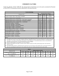 Class II General Air Quality Operating Permit for Concrete Batch Plants Application Form - Nevada, Page 7