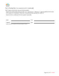 Confidentiality Request Form - Nevada, Page 4