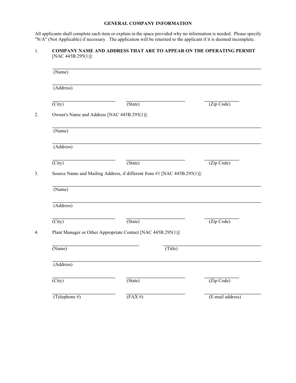 Nevada Administrative Amendment Application Form Fill Out Sign Online And Download Pdf 1814