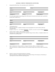 Administrative Amendment Application Form - Nevada, Page 4