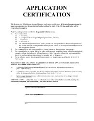 Administrative Amendment Application Form - Nevada, Page 6
