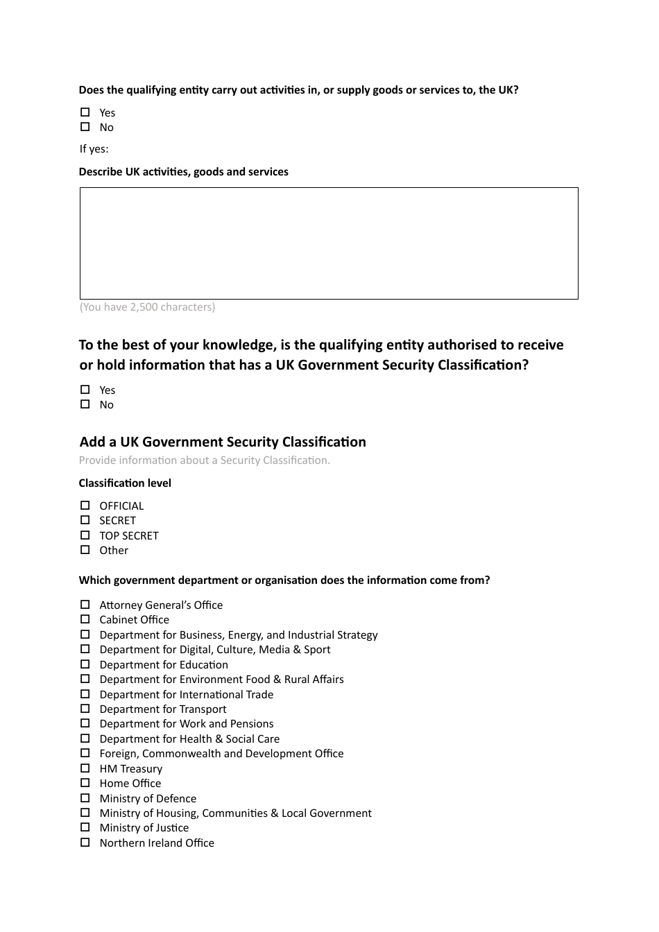Mandatory National Security and Investment (Nsi) Act Notification - United Kingdom, Page 12