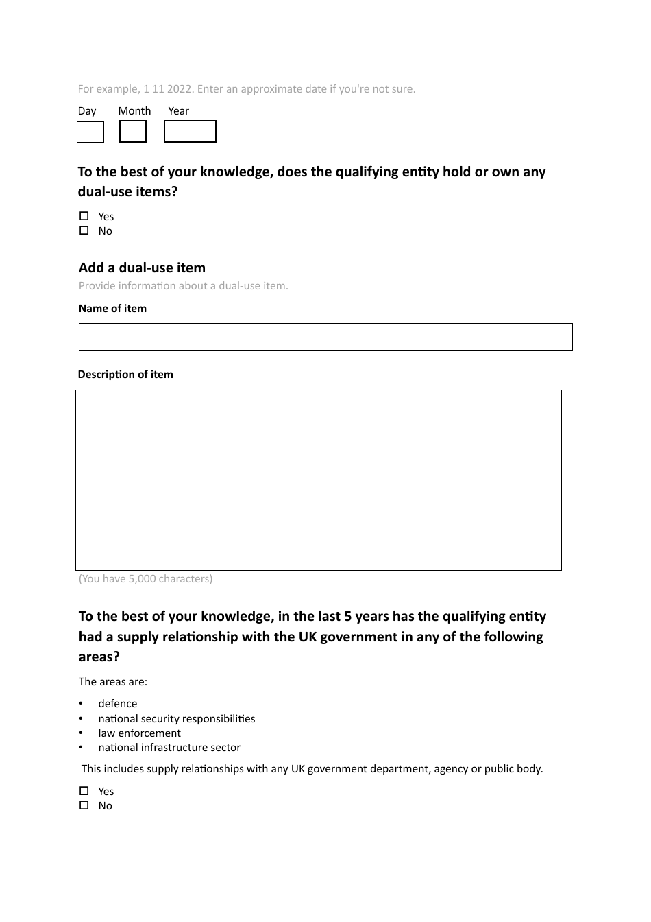 Mandatory National Security and Investment (Nsi) Act Notification - United Kingdom, Page 14
