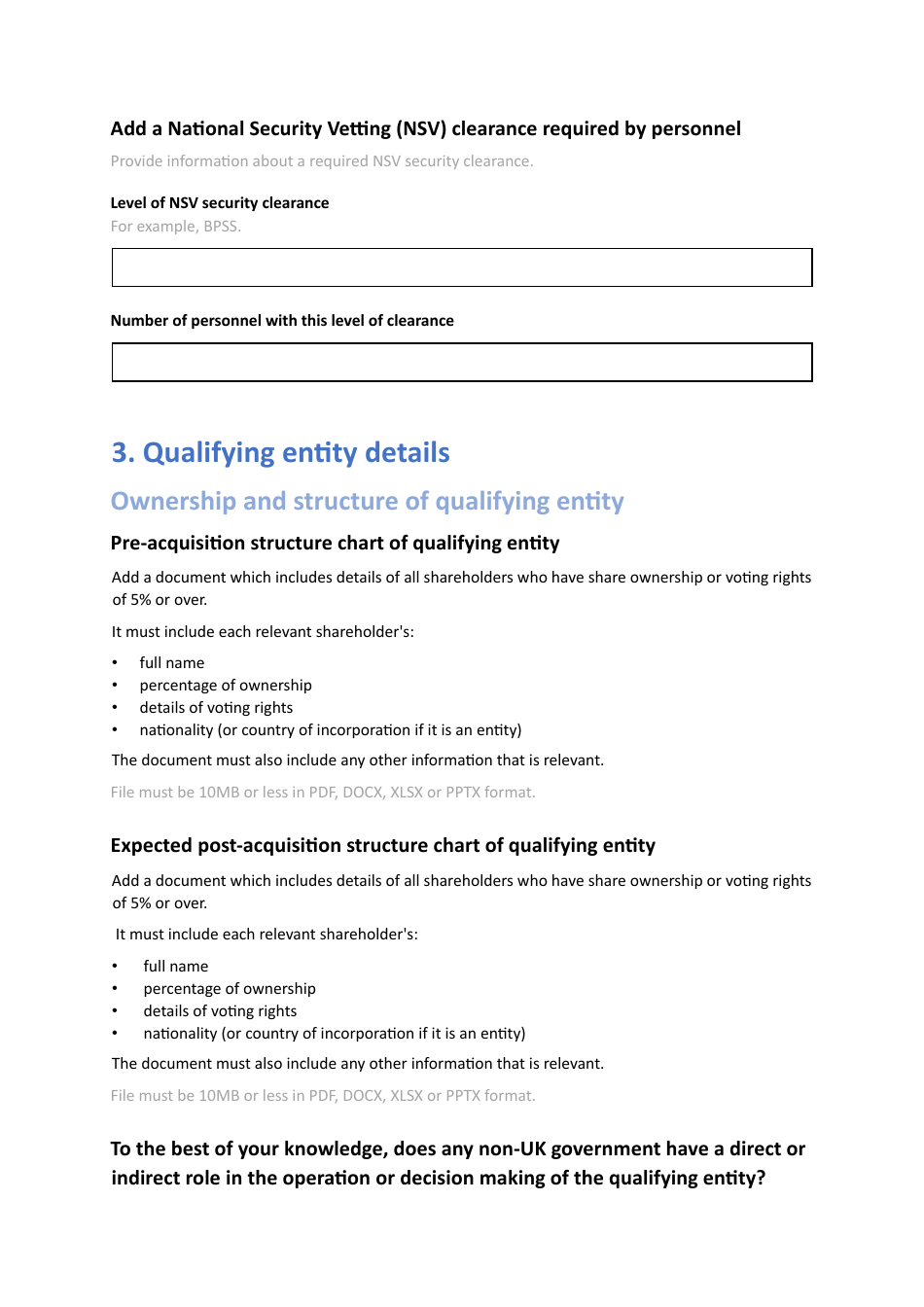 Mandatory National Security and Investment (Nsi) Act Notification - United Kingdom, Page 17
