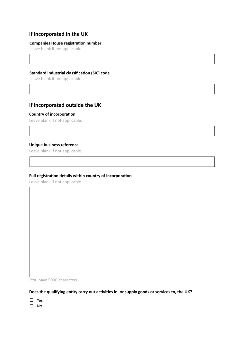 Retrospective National Security and Investment (Nsi) Act Validation Form - United Kingdom, Page 12