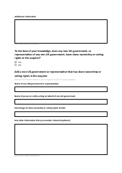 Retrospective National Security and Investment (Nsi) Act Validation Form - United Kingdom, Page 21
