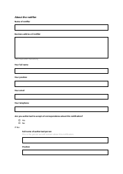 Retrospective National Security and Investment (Nsi) Act Validation Form - United Kingdom, Page 2