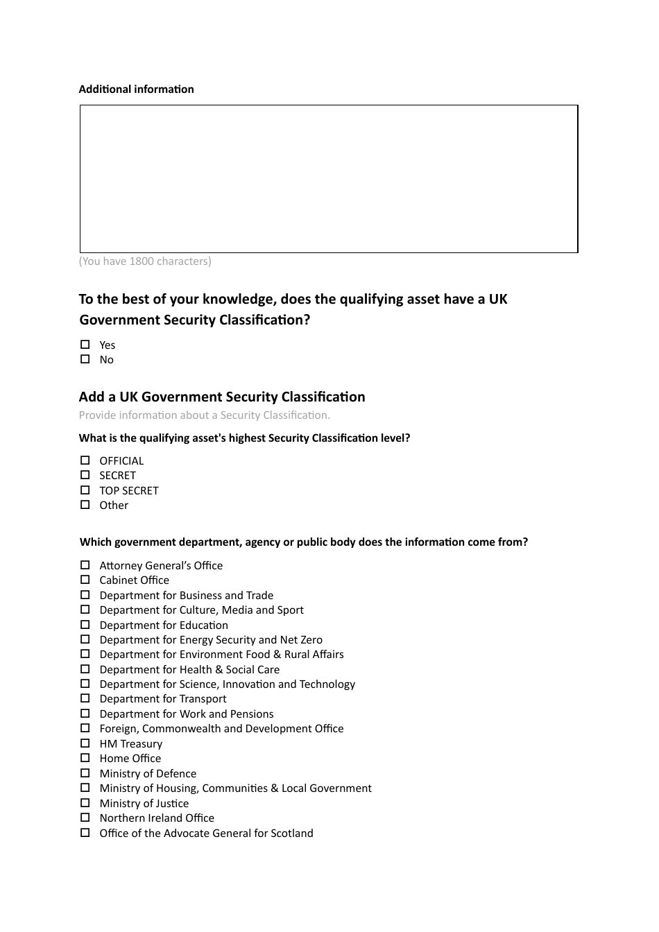 Voluntary National Security and Investment (Nsi) Act Notification - United Kingdom, Page 22