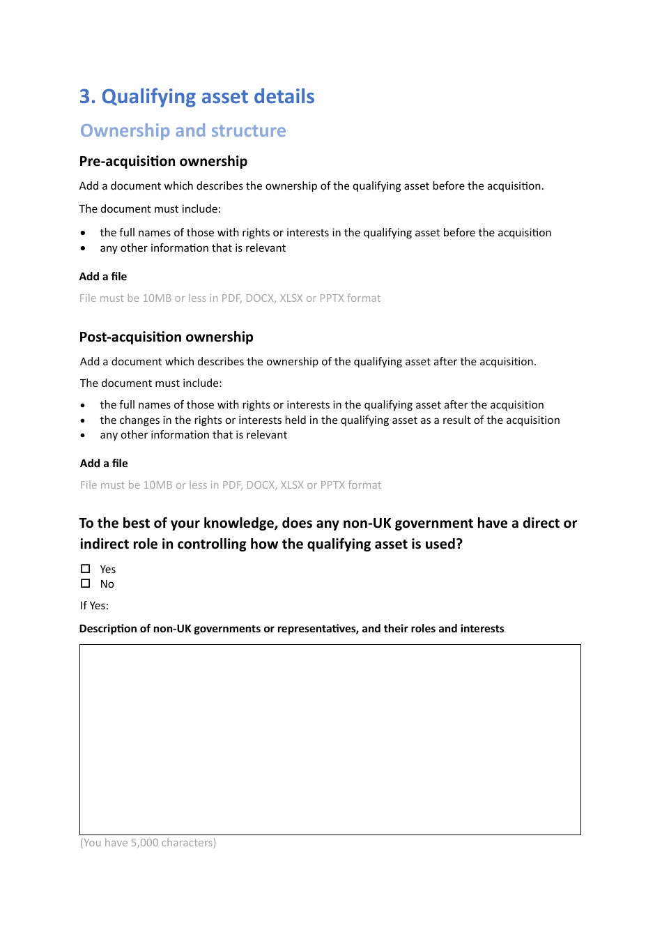 Voluntary National Security and Investment (Nsi) Act Notification - United Kingdom, Page 26