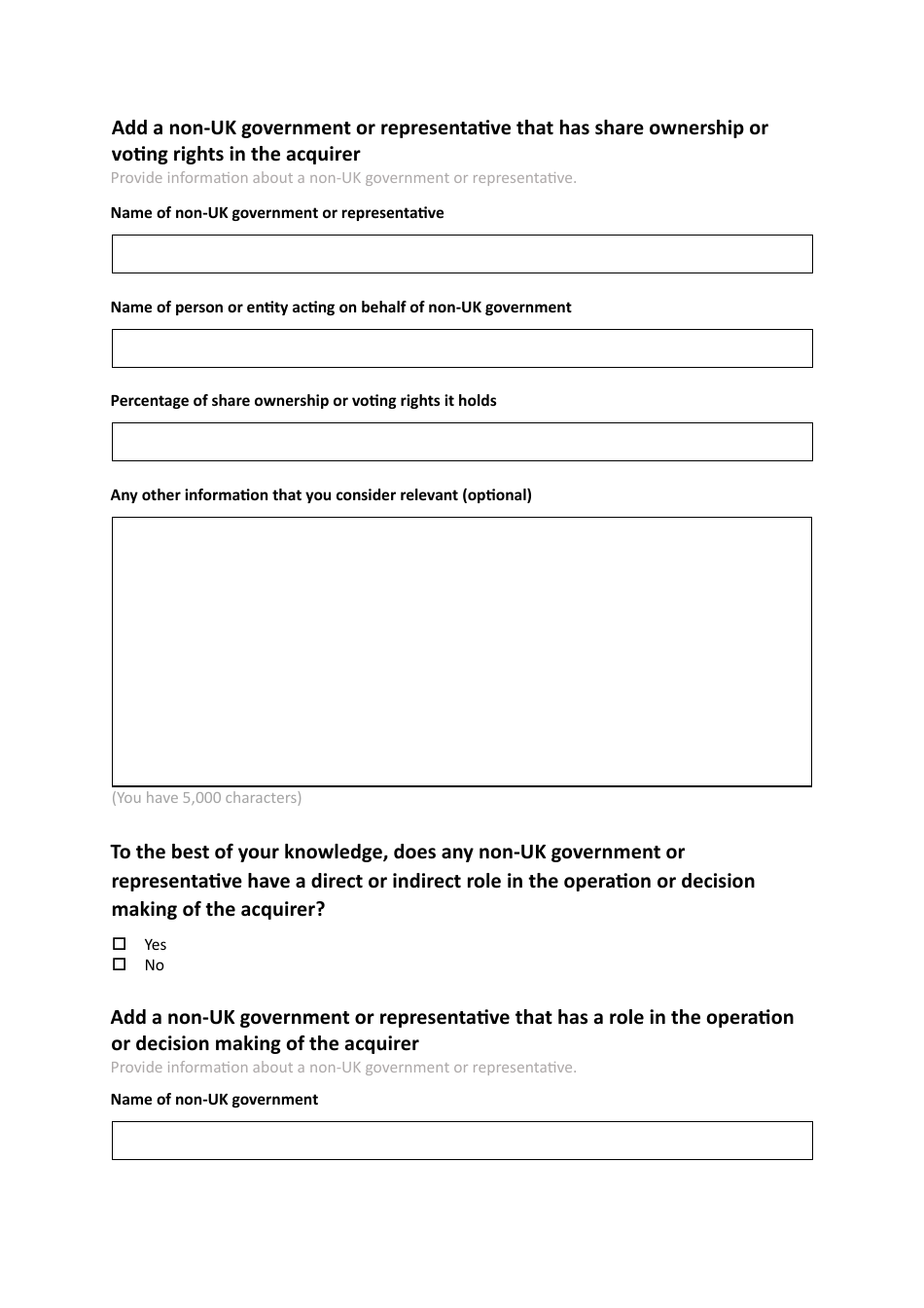 Voluntary National Security and Investment (Nsi) Act Notification - United Kingdom, Page 29