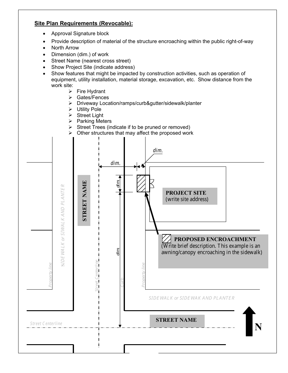 Form DE-311 Revocable Permit Application - City of Sacramento, California, Page 3