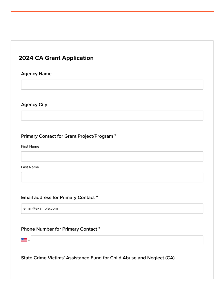 2024 Kansas Ca Grant Application Fill Out, Sign Online and Download