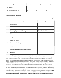 Pfa Grant Application - Kansas, Page 11