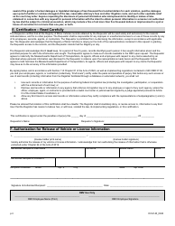 Form DCU140 Request for Personal Information Rmv Records - Massachusetts, Page 3
