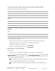 Form DIV1702 Joint Petition, Agreement, and Judgment and Decree for Marriage Dissolution With Children - Minnesota, Page 26