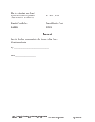 Form DIV302 Joint Petition, Agreement, and Judgment and Decree for Marriage Dissolution Without Children - Minnesota, Page 19