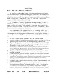 Form DIV302 Joint Petition, Agreement, and Judgment and Decree for Marriage Dissolution Without Children - Minnesota, Page 29