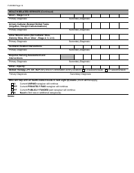 Form F-00366 Wisconsin Adult Long Term Care Functional Screen (Ltcfs) - Wisconsin, Page 14