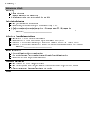 Form F-00366 Wisconsin Adult Long Term Care Functional Screen (Ltcfs) - Wisconsin, Page 16