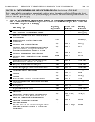 Form F-83263 Rehabilitation Review Application - Wisconsin, Page 3